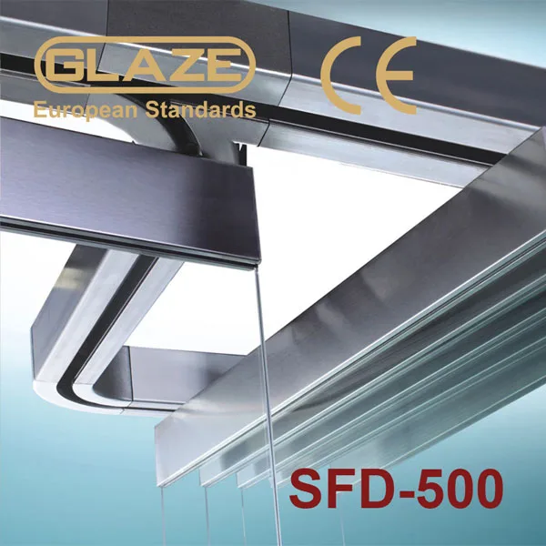 Vách kính di động (movable glass partition)