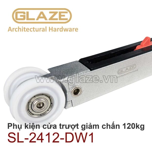 Phụ kiện cửa trượt lùa giảm chấn 120kg - Ảnh 3